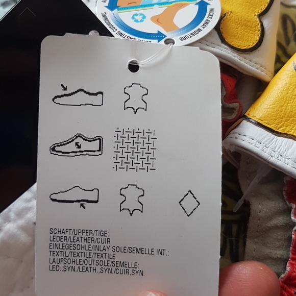 Adidas soft leather crib shoes - Picture 4 of 5